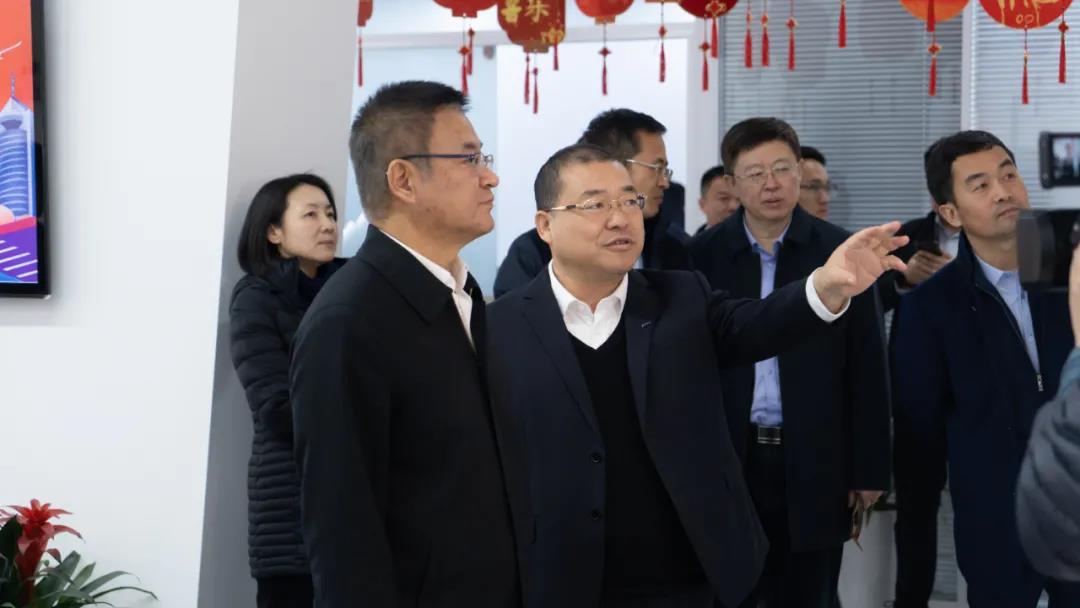 崂山区委书记孙海生一行参观视察HAPPY8开心8色谱